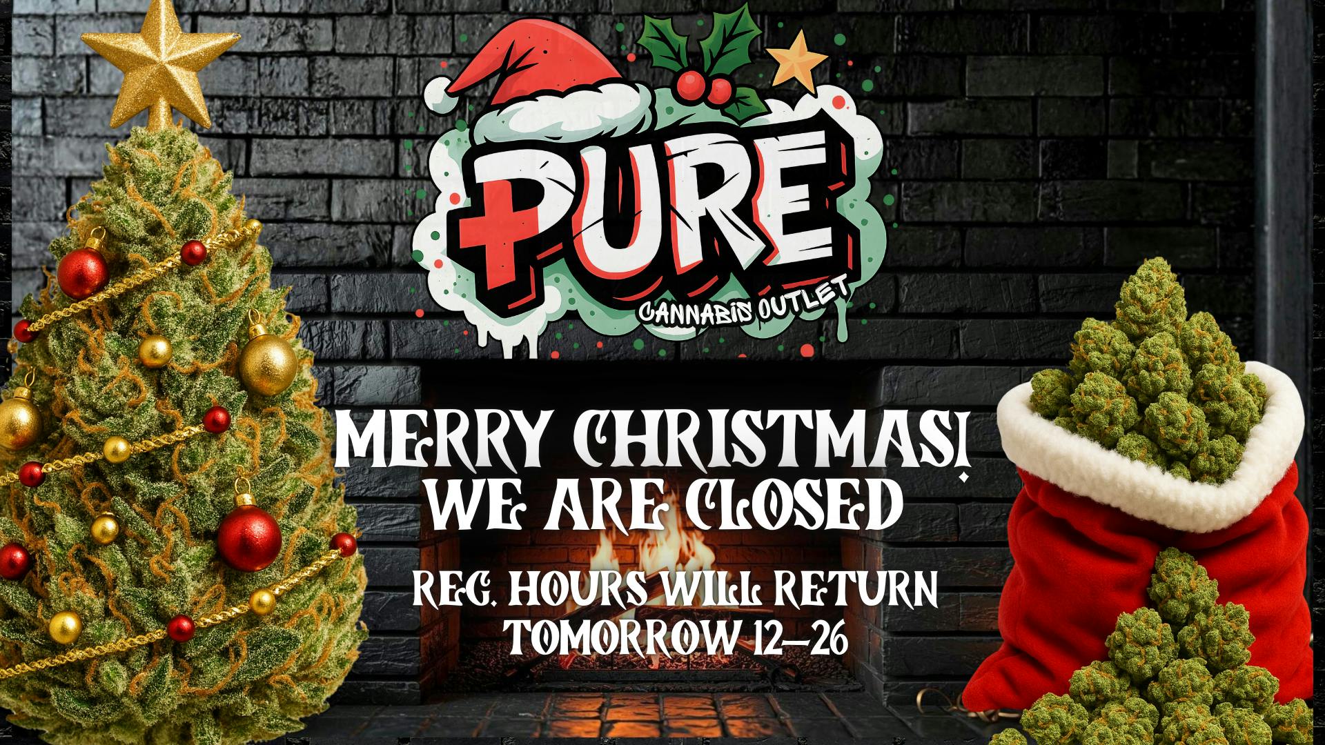 PURE New Baltimore 🎄 MERRY CHRISTMAS 🎄 WE ARE CLOSED 🎄