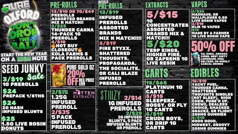 Pure Cannabis Outlet 🎉 50% OFF DELI FLOWER 🎉