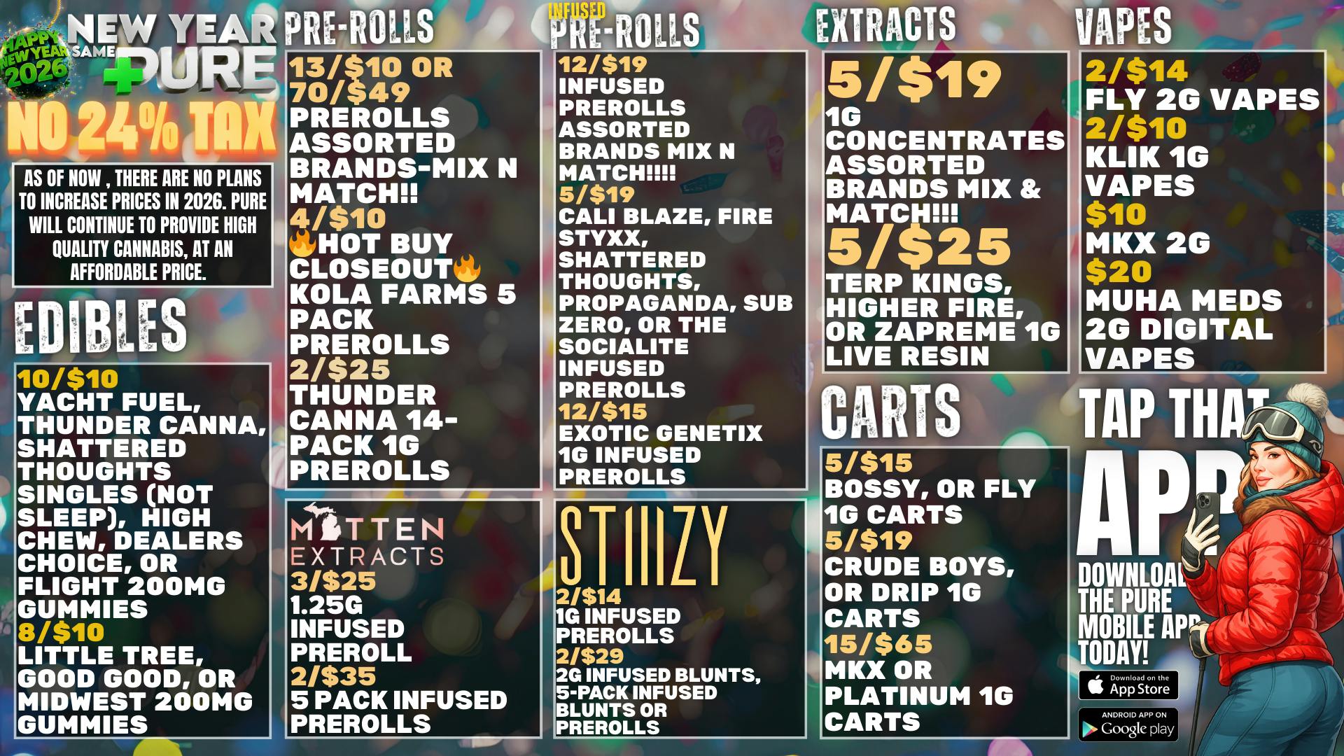 Pure Cannabis Outlet 🎉NO NEW 24% TAX AT PURE 🎉