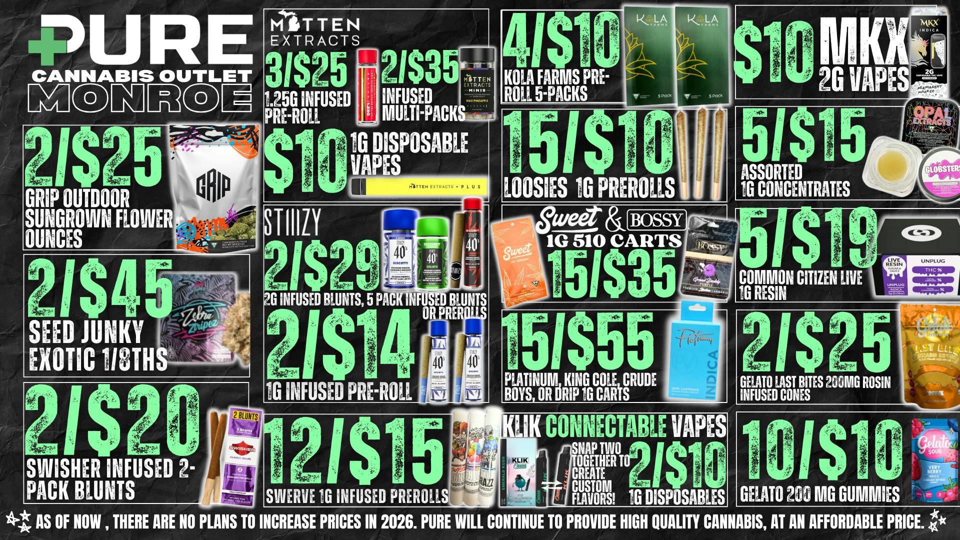 Pure Cannabis Outlet STIIIZY SALE 🎉