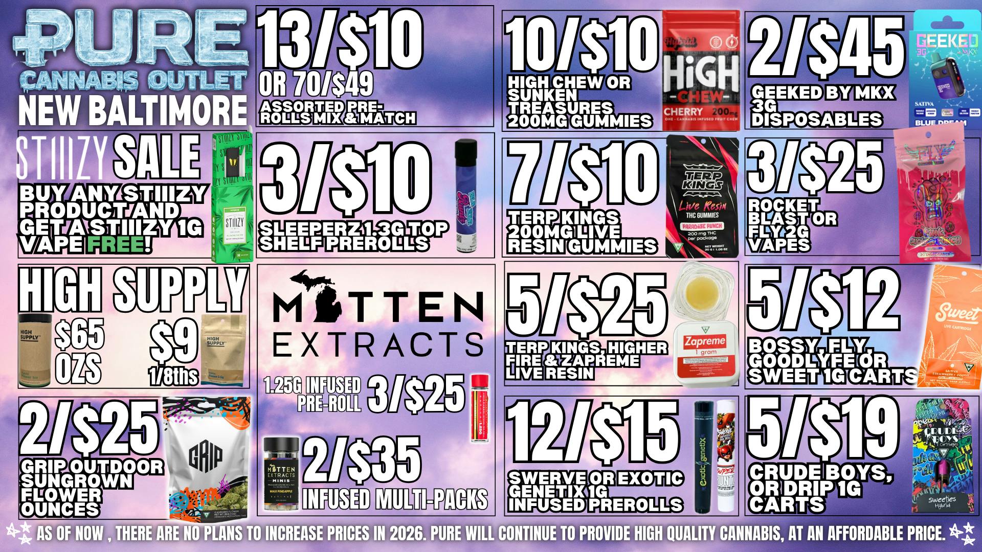 PURE New Baltimore ❄️NO 24% TAX INCREASE ❄️