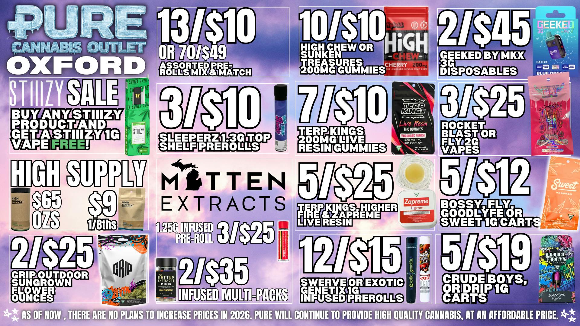 Pure Cannabis Outlet ❄️NO 24% TAX INCREASE ❄️