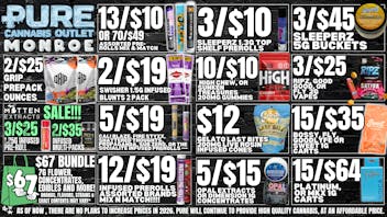 Pure Cannabis Outlet ⭐NO ADDITIONAL 24% TAX!⭐