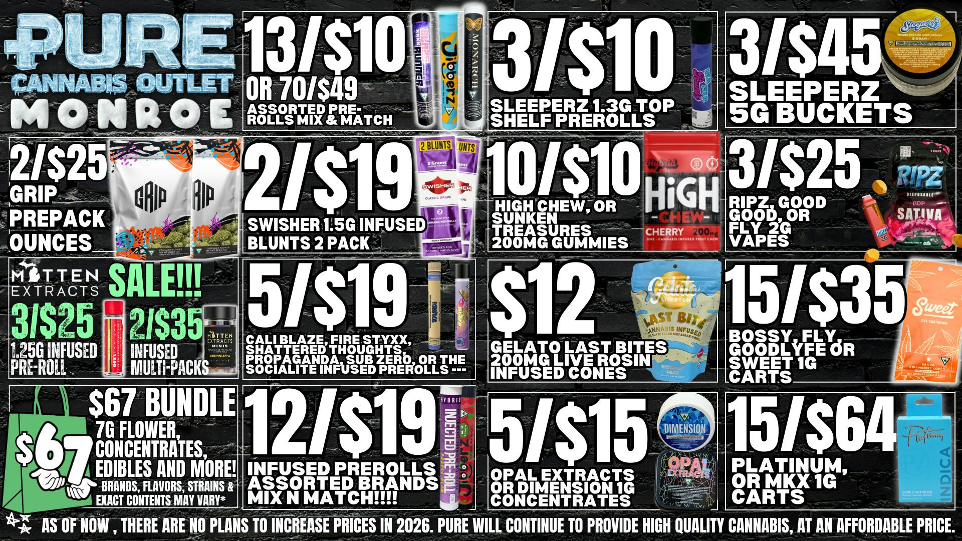 Pure Cannabis Outlet ⭐NO ADDITIONAL 24% TAX INCREASE⭐