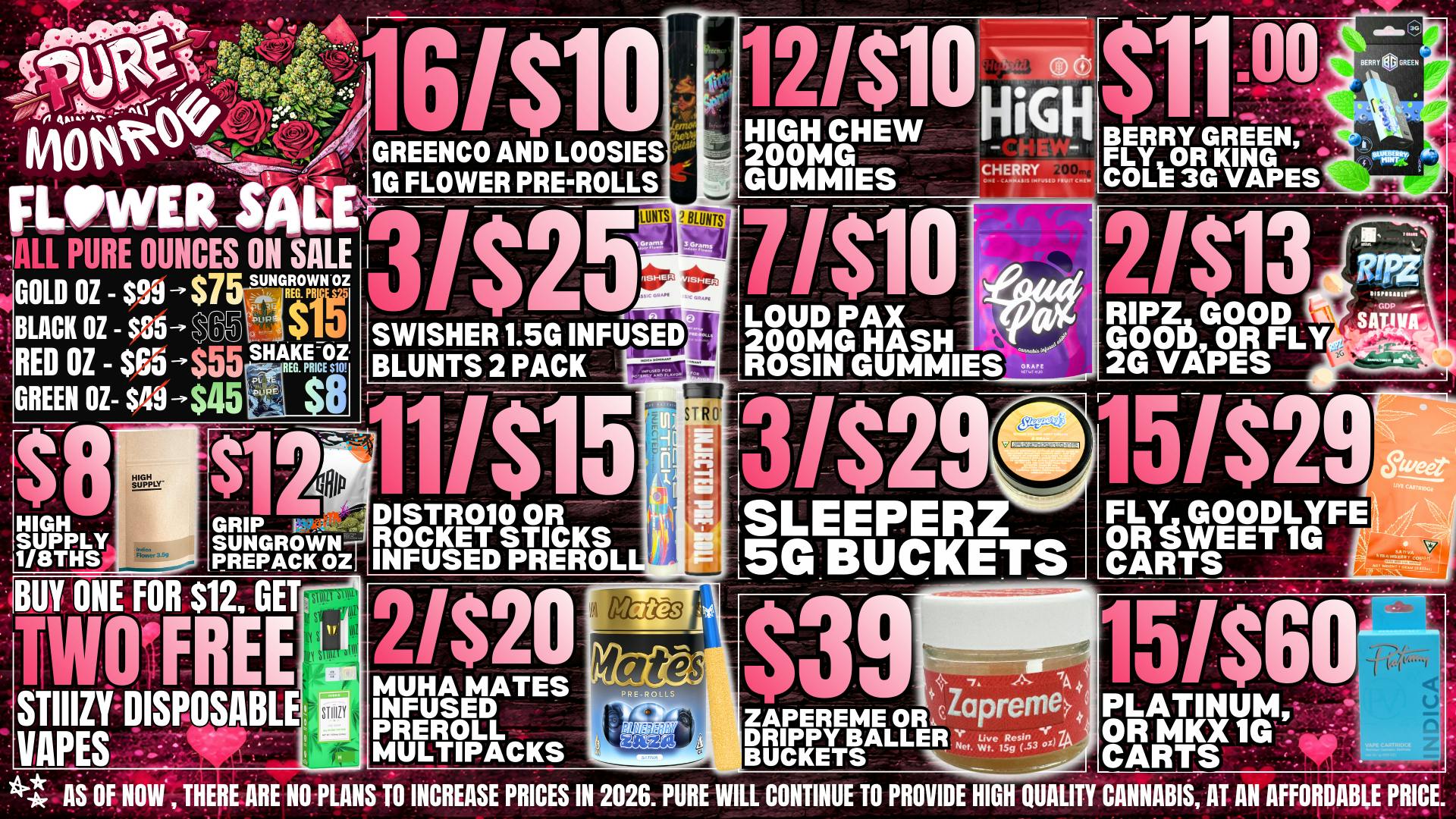 Pure Cannabis Outlet 💝 NO 24% TAX INCREASE 💝