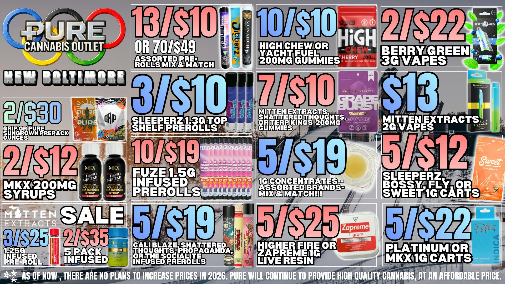 PURE New Baltimore 🥇 NO ADDITIONAL 24% TAX 🥇