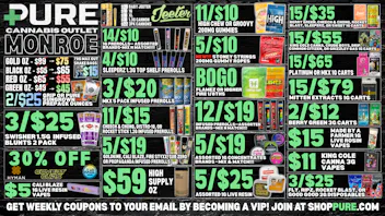 Pure Cannabis Outlet - Monroe FLOWER SALE 🍃 30% OFF SELECT BRANDS 🍃JEETER SALE