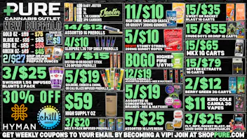Pure Cannabis Outlet - New Buffalo FLOWER SALE 🍃 30% OFF SELECT BRANDS🍃JEETER SALE!