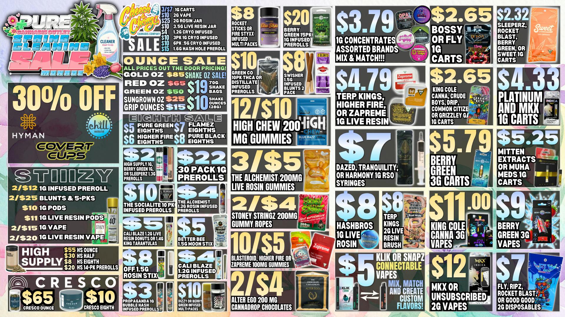 Pure Cannabis Outlet - Monroe 🍃SPRING CLEANING SALE🍃