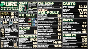 Pure Cannabis Outlet - New Buffalo NO ADDITIONAL TAXES 💥 CRAZY 8THS