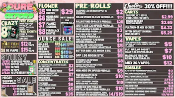 Pure Cannabis Outlet - Oxford 💥CRAZY 8THS IS HERE💥MITTEN EXTRACTS VAPE SALES💥