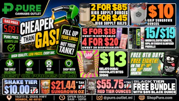Pure Cannabis Outlet - Monroe ⛽️4/$20 2G SWEET VAPES⛽️$10 OZ⛽️CHEAPER THAN GAS⛽️