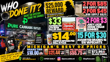 Pure Cannabis Outlet - New Buffalo ⛽️$33 15G BALLER JARS🔥💰$25,000 REWARD💰