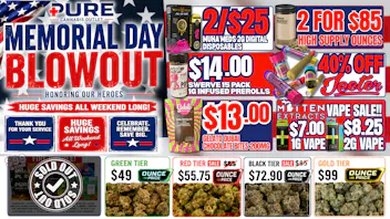 Pure Cannabis Outlet - Monroe 🇺🇸MEMORIAL DAY BLOWOUT🇺🇸40% OFF ALL JEETER🇺🇸