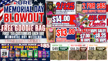Pure Cannabis Outlet - New Buffalo 🇺🇸HAPPY MEMORIAL DAY🇺🇸40% OFF ALL JEETERS🇺🇸