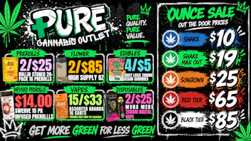 Pure Cannabis Outlet - New Buffalo $55 CRESCO OUNCE🍃🔥HIGH SUPPLY 2/$85 OUNCES