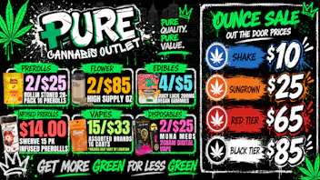 Pure Cannabis Outlet - New Buffalo $55 CRESCO OUNCE🍃🔥HIGH SUPPLY 2/$85 OUNCES