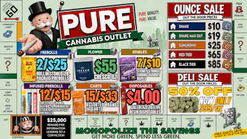 Pure Cannabis Outlet - Oxford $55 CRESCO OUNCE🍃7/$10 STONEY STRINGS GUMMIES🔥