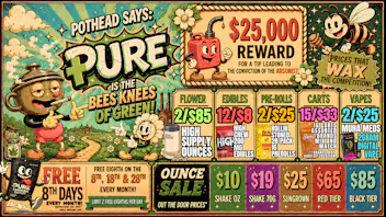Pure Cannabis Outlet - Monroe $55 CRESCO OUNCE🍃🔥HIGH SUPPLY 2/$85 OUNCES