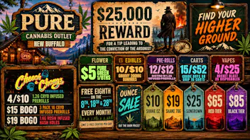 Pure Cannabis Outlet - New Buffalo CHEECH & CHONG'S SALE😮‍💨BOGO FREE INFUSED PRS 😮