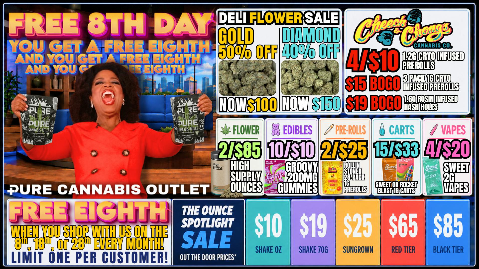 Pure Cannabis Outlet - New Baltimore ⭐️DON'T MISS OUT ON YOUR FREE 8TH TODAY!⭐️
