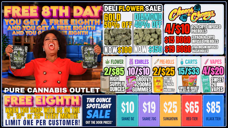PURE Macomb - Delivery ⭐️DON'T MISS OUT ON YOUR FREE 8TH TODAY!⭐️