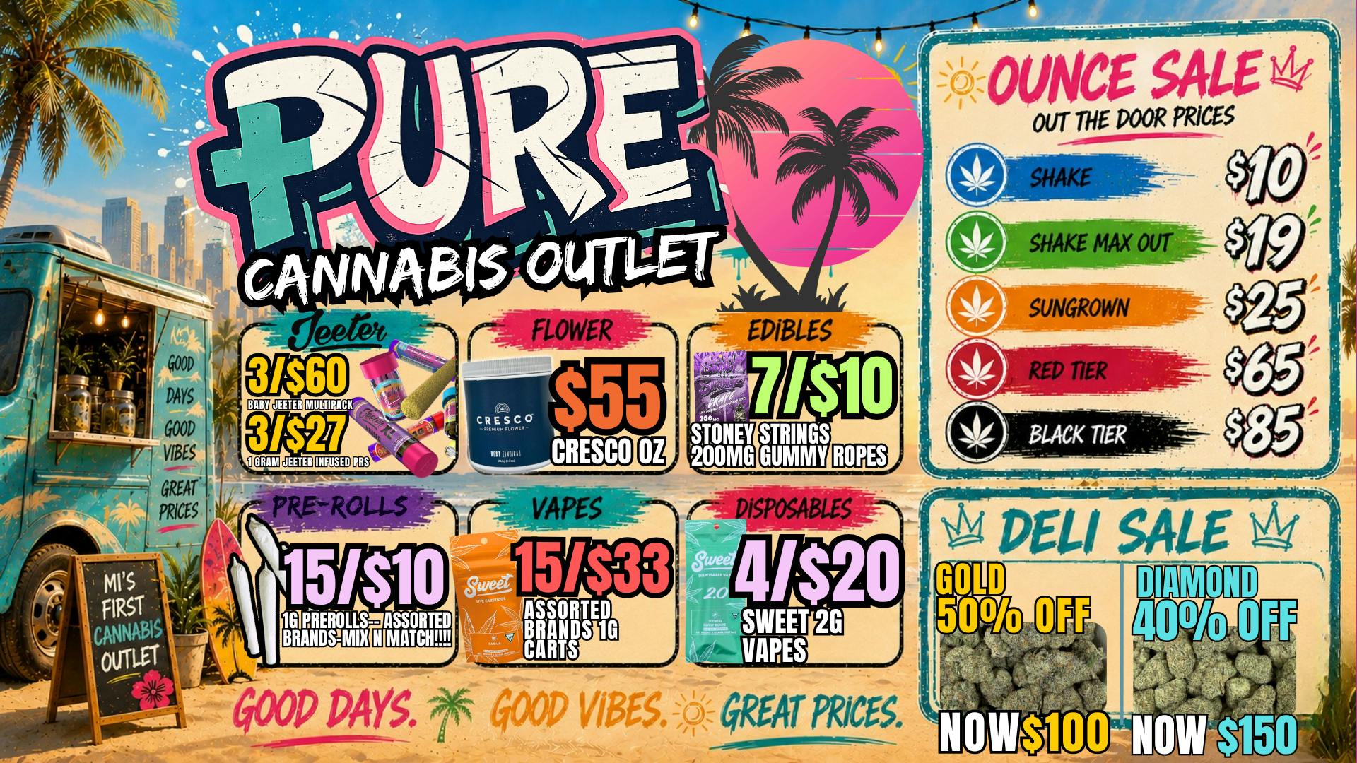 PURE St.Clair - Delivery JEETER SALE🌴BABY JEETERS 3/$60🌴