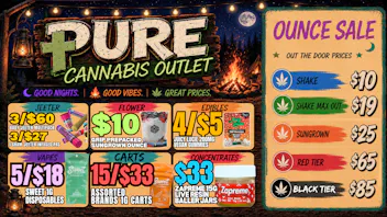 Pure Cannabis Outlet - Monroe JEETER SALE🔥3/$27 1G JEETERS🔥3/$60 BABY JEETERS