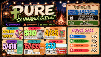 Pure Cannabis Outlet - New Buffalo 🍃NOW SERVING DELI FLOWER 🍃3/$27 1G JEETERS🔥