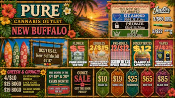 Pure Cannabis Outlet - New Buffalo ⭐️NOW SERVING DELI FLOWER 🍃JEETER 1G 3/$27🌴