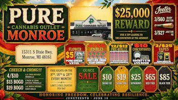 Pure Cannabis Outlet - Monroe 🔥 CHEECH & CHONG BOGOS + JEETER SALE 💸