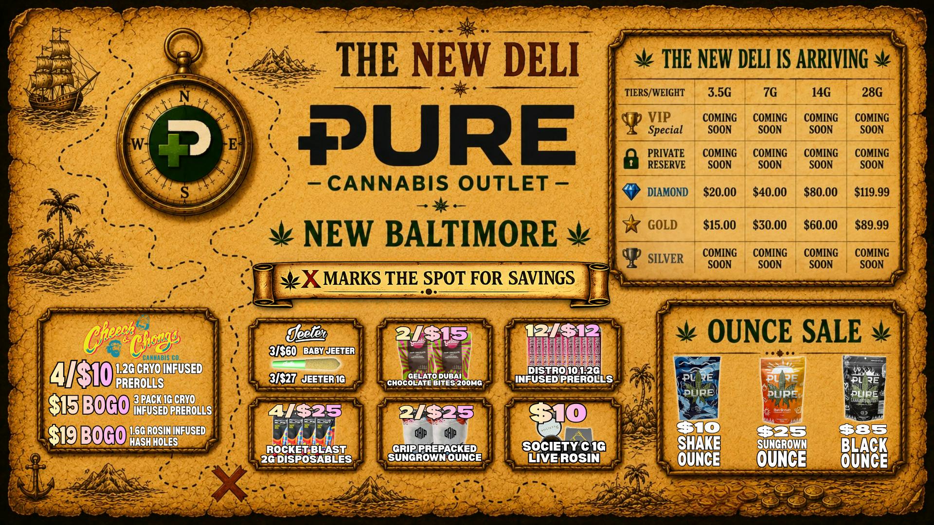 PURE St.Clair - Delivery 🏴‍☠️ NEW DELI COMING SOON • DEALS TODAY