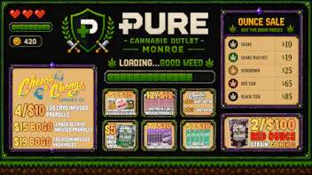 Pure Cannabis Outlet - Monroe LEVEL UP YOUR STASH! 🎮 3/$27 JEETER 1G PREROLLS
