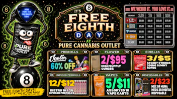 Pure Cannabis Outlet - Warren 🎱 FREE EIGHTH DAY AT PURE WARREN!