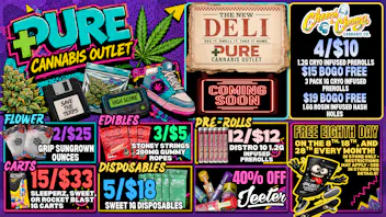 Pure Cannabis Outlet - Monroe 🔥 40% OFF ALL JEETER AT PURE MONROE!