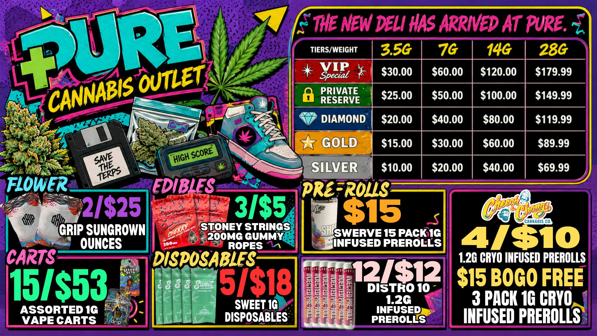 Pure Cannabis Outlet - New Buffalo 🔥 NEW DELI NOW OPEN 🔥 40% OFF ALL JEETERS
