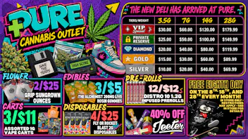Pure Cannabis Outlet - Warren 🔥 40% OFF ALL JEETER AT PURE WARREN!