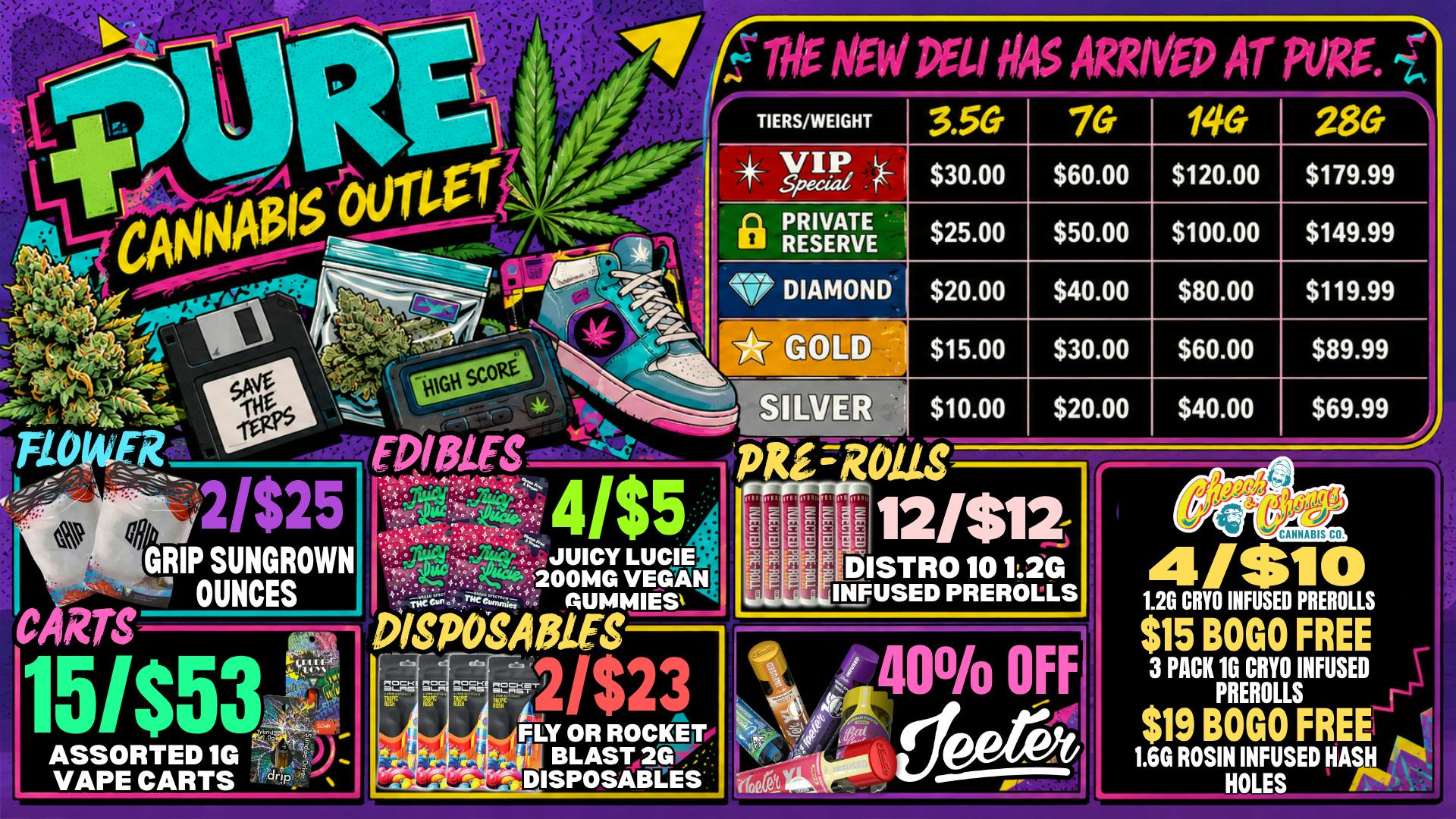 PURE St.Clair - Delivery 🔥 40% OFF ALL JEETER🔥 NEW DELI HAS ARRIVED!! 🔥