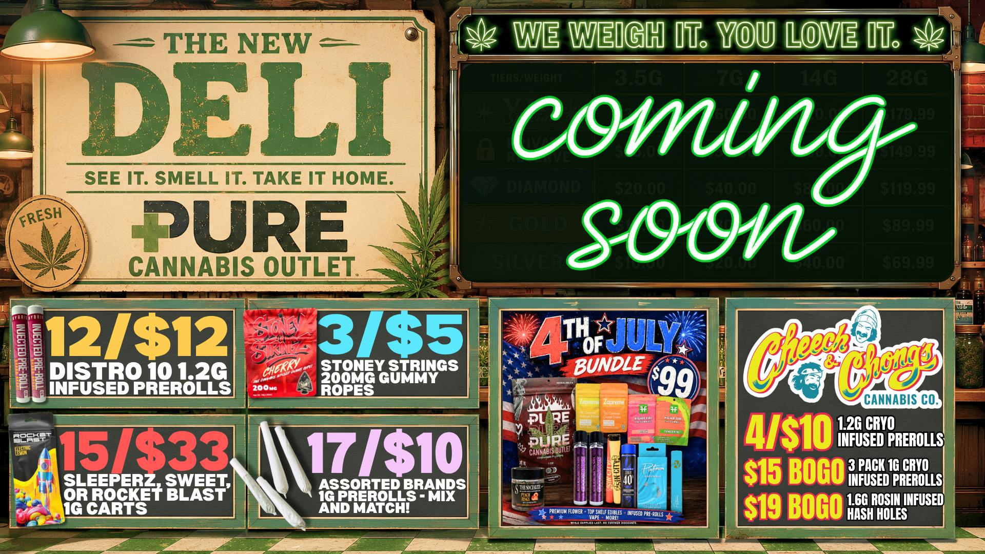 Pure Cannabis Outlet - Monroe 🇺🇸40% OFF ALL JEETERS 🇺🇸 15/$53 1G CARTS 🇺🇸