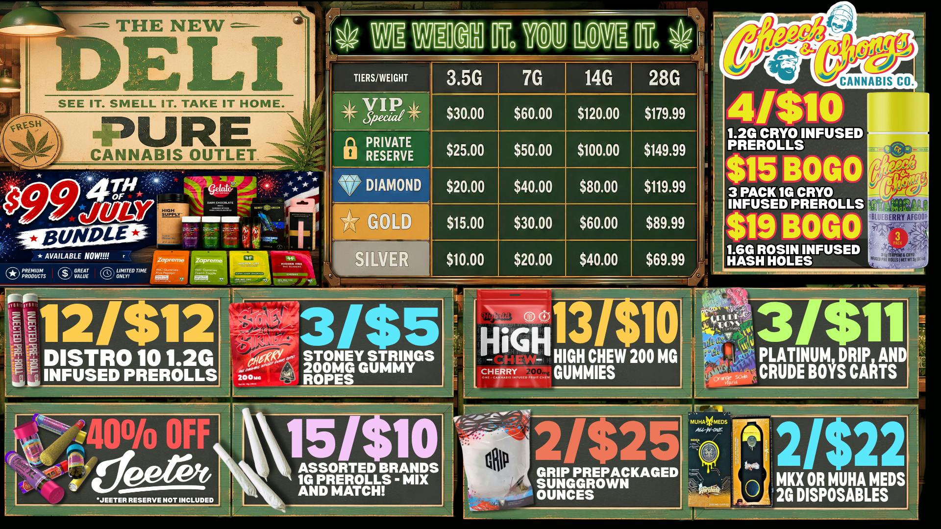 Pure Cannabis Outlet - New Baltimore 🔥40% OFF JEETER🔥2/$22 MKX OR MUHA MEDS 2G VAPES