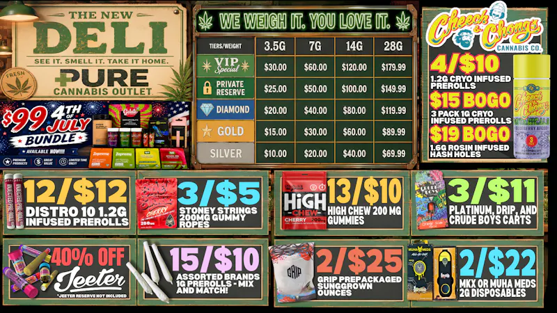 Pure Cannabis Outlet - New Baltimore 🔥40% OFF JEETER🔥2/$22 MKX OR MUHA MEDS 2G VAPES