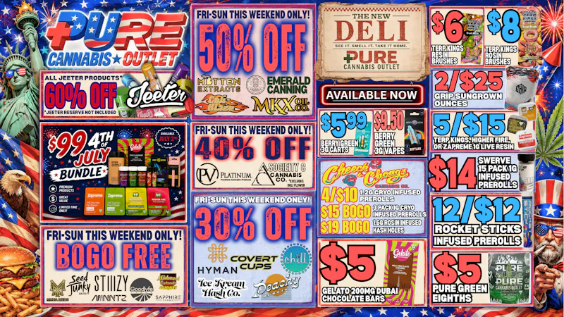 Pure Cannabis Outlet - New Baltimore $99 BUNDLE AVAILABLE NOW 🇺🇸 60% OFF JEETER 🇺🇸