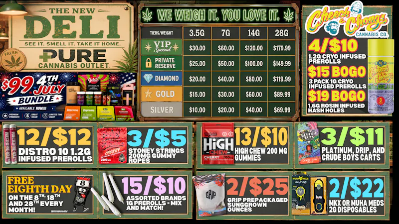 Pure Cannabis Outlet - New Baltimore 🌿SHOP THESE DEALS WHILE THEY LAST! 🌿