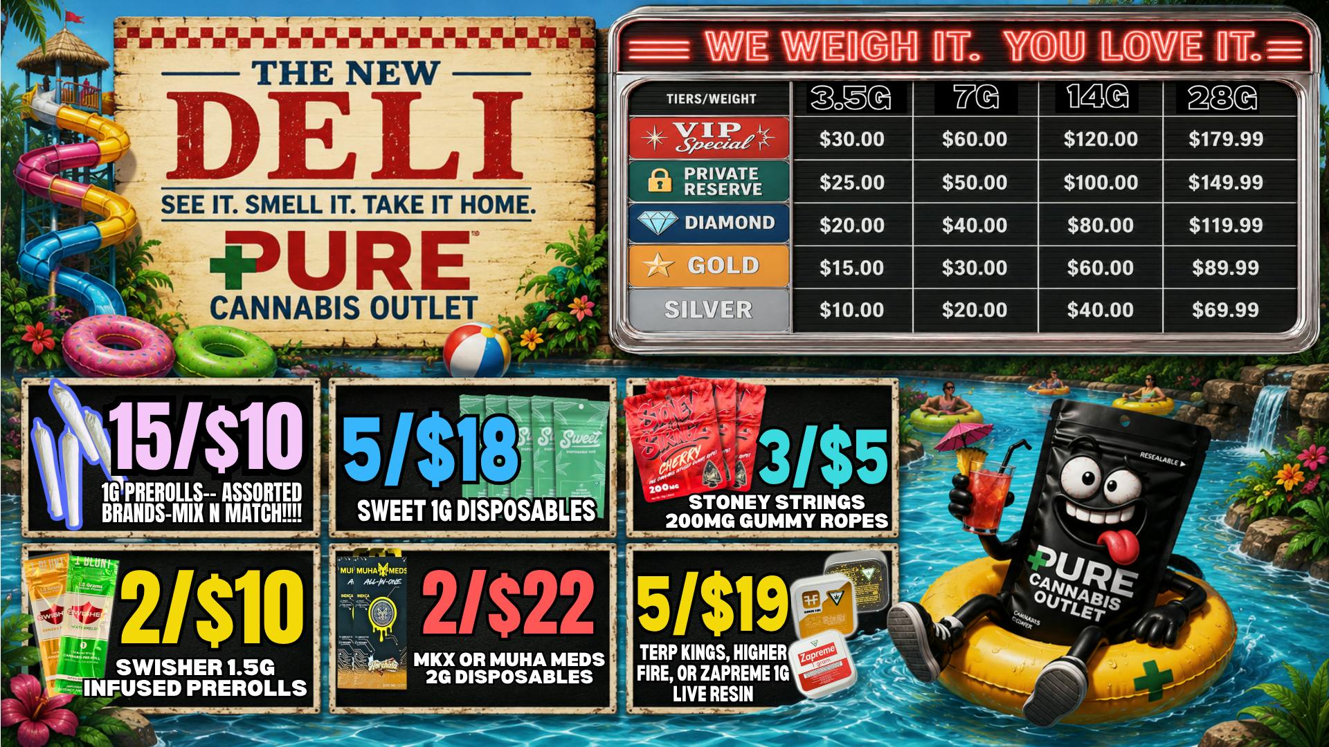 Pure Cannabis Outlet - Warren 🌊 SUMMER SAVINGS + FRESH DELI