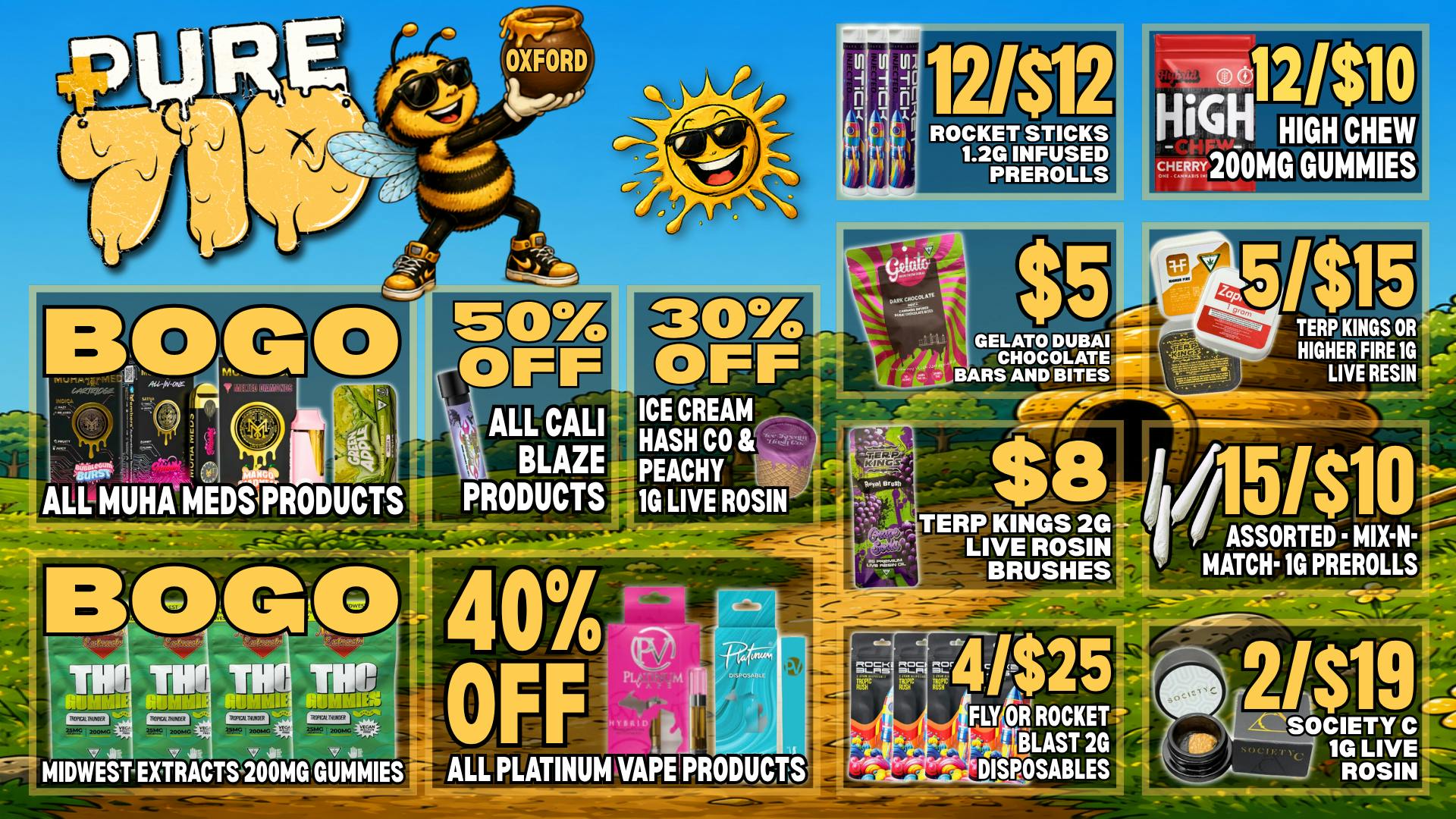 Pure Cannabis Outlet - Oxford 🔥 710 DAY! BOGO MUHA MEDS IS HERE