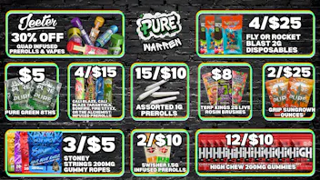 Pure Cannabis Outlet - Warren 🔥30% OFF JEETER QUAD INFUSED PREROLLS & VAPES🔥