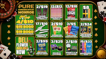 Pure Cannabis Outlet - Monroe 2/$19 THUNDER CANNA 14PK 🔥 FRESH DELI IS HERE!!