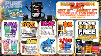 Pure Cannabis Outlet - Warren 🍓 BOGO FREE ALL BERRY GREEN & ROLLIN STONED 🚬