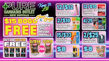 Pure Cannabis Outlet - New Buffalo 🍓 BOGO FREE ALL BERRY GREEN PRODUCTS 🌿
