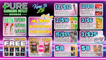 Pure Cannabis Outlet - Monroe 💥 BOGO FREE BERRY GREEN THIS WEEKEND!